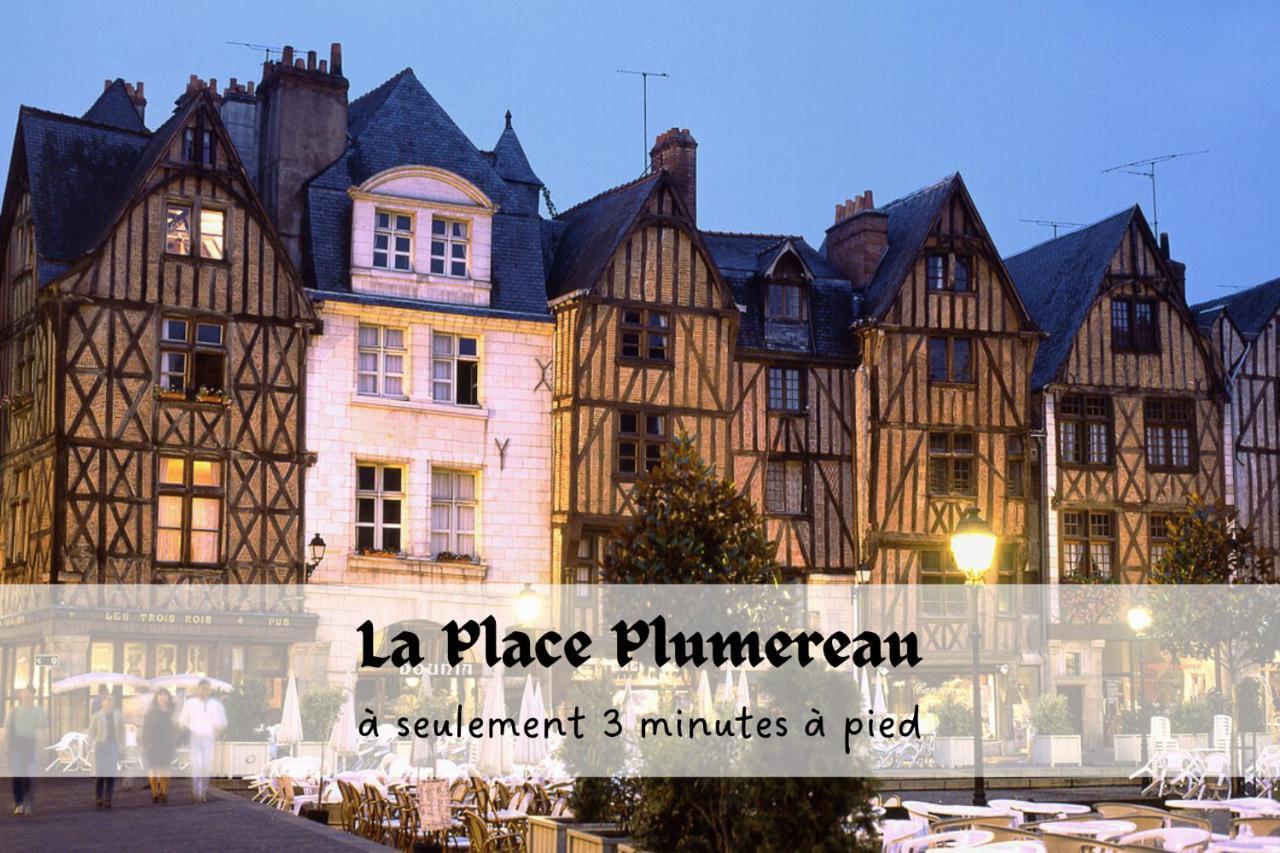 Le Baleschoux - Parking - Prestiplace Collection Tours Exterior foto